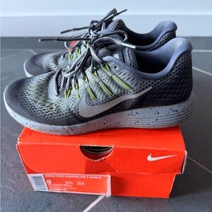 Nike Gray and Black Athletic Shoes